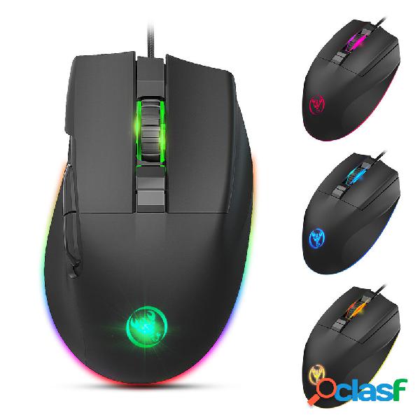 HXSJ A905 Mouse da gioco cablato 8 Macro programmazione