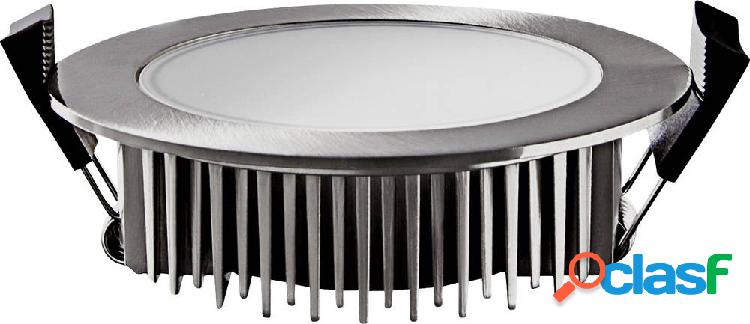 Heitronic 23156 Lampada LED da incasso 13 W Bianco caldo,