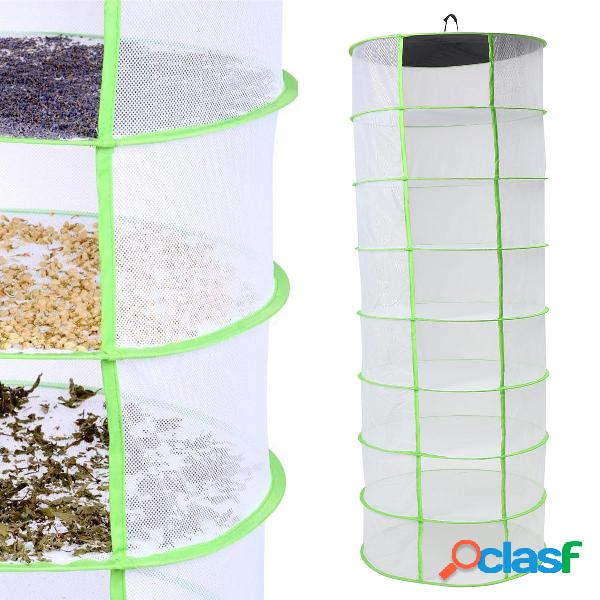 Herb Plant Bud Drying Net 8 Layer Shelf Dryer Hanging Rack