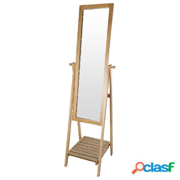 Home&Styling Specchio da Terra 41,5x49x174,5 cm in MDF