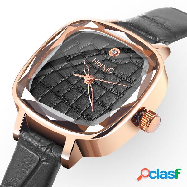 HongC C023 Orologio da donna di lusso elegante con cinturino