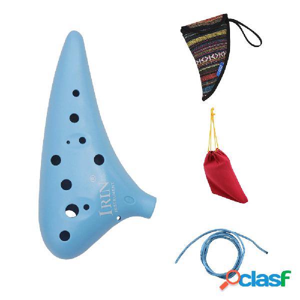 IRIN 12 fori Ocarina Ceramica cotta a forno Alto C Legend of