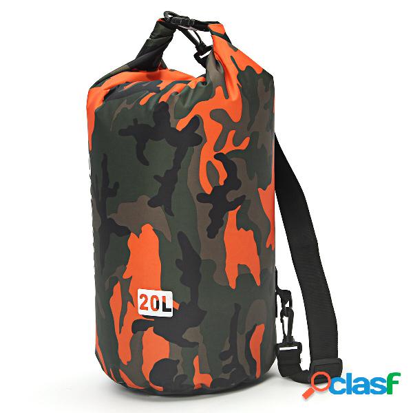 Impermeabile 20L Borsa Nuoto Rafting Snorkeling Deposito