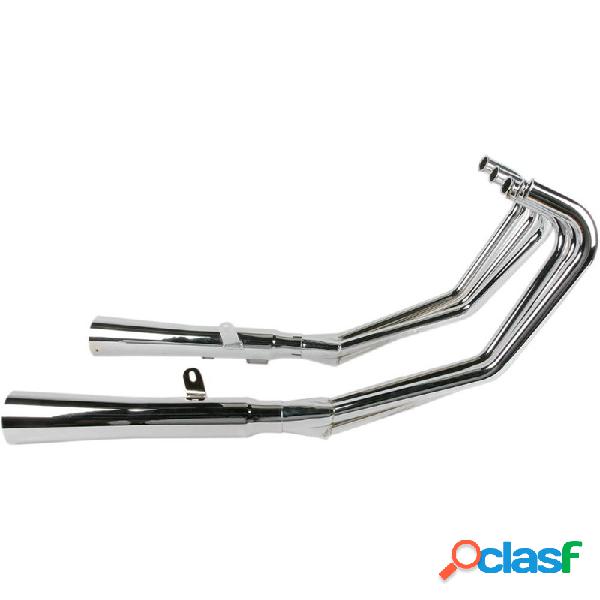 Impianto di scarico per Honda CBX 1000 Marving 6 in 2 cromo