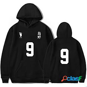 Inspired by Haikyuu Tobio Kageyama Hoodie Anime Polyester /