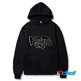 Inspired by Naruto Hoodie Anime Cosplay Letter Polyester /