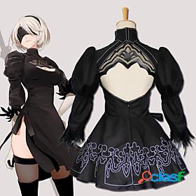 Inspired by NieR:Automata 2B Anime Cosplay Costumes Japanese