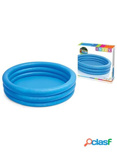 Intex - Piscina Crystal Blu