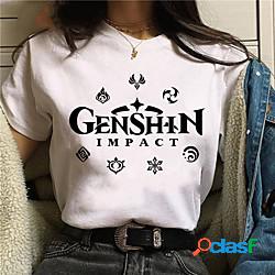 Ispirato da Impatto Genshin Cosplay Anime Cartone animato