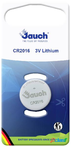 Jauch Quartz Batteria a bottone CR 2016 Litio 85 mAh 3 V 1