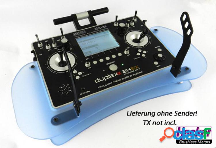 Jeti Pulpito acrilico blu per trasmettitori DC 1 pz.