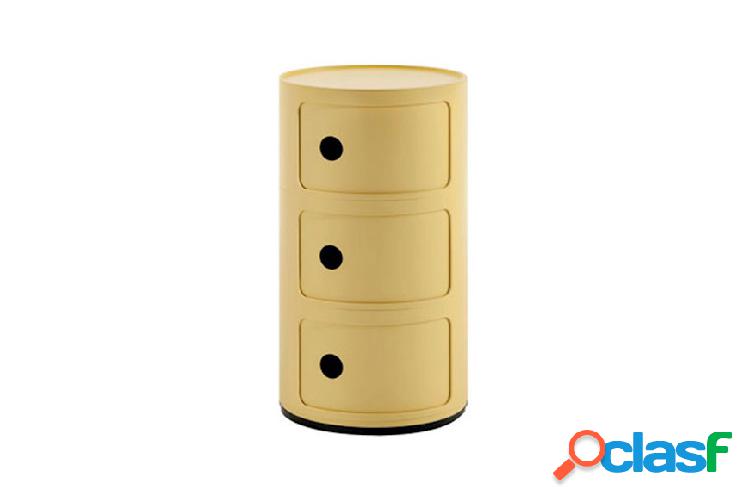 Kartell Cassettiera Componibile Bio giallo giallo