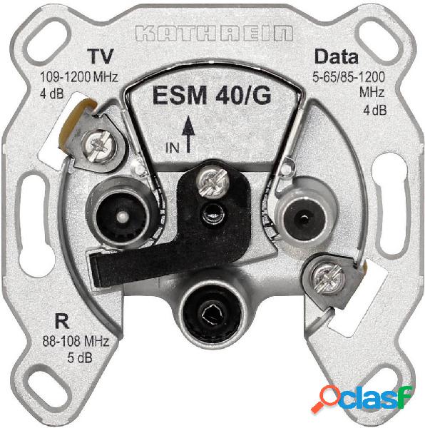 Kathrein ESM 40/G Presa per antenna TV, Onde ultracorte,