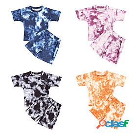 Kids Boys T-shirt Shorts Clothing Set Short Sleeve 2 Pieces