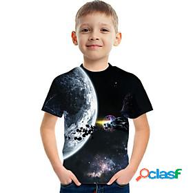 Kids Boys T shirt Tee Short Sleeve 3D Print Graphic Unisex
