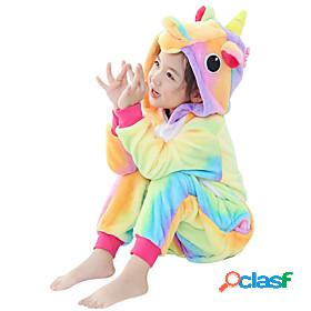 Kids Kigurumi Pajamas Unicorn Flying Horse Pony Onesie