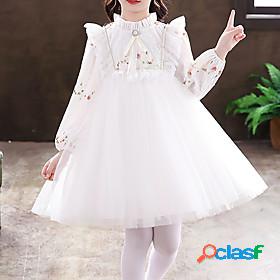 Kids Little Girls Dress Butterfly Flower Party Birthday