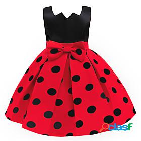 Kids Little Girls Dress Polka Dot Casual Daily A Line Dress