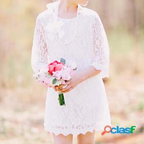 Kids Little Girls Dress Solid Colored Casual Daily A Line