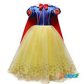 Kids Little Girls Dress Stripes Ribbon bow Party / Evening