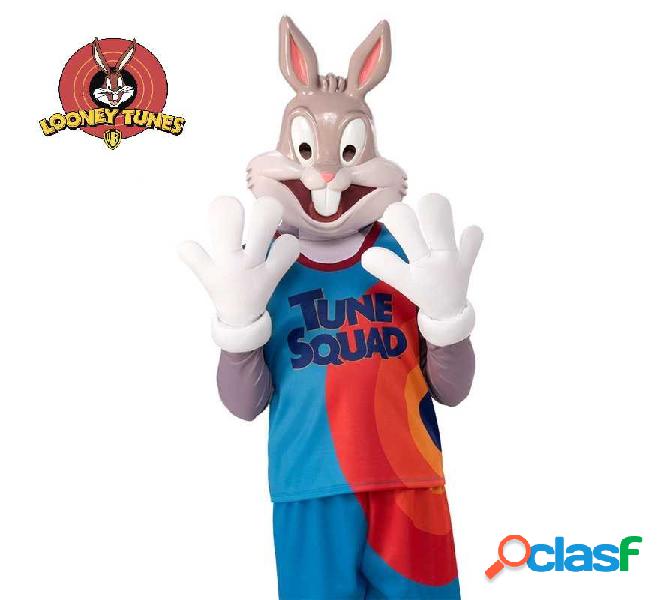 Kit Bugs Bunny con maschera e guanti bianchi Looney Tunes