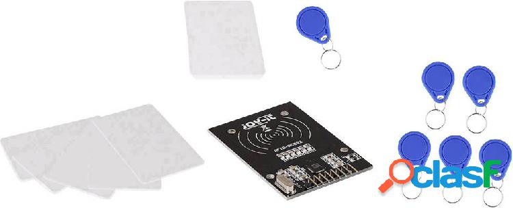 Kit RFID Joy-it (modulo RFID, 6 portachiavi, 6 schede)