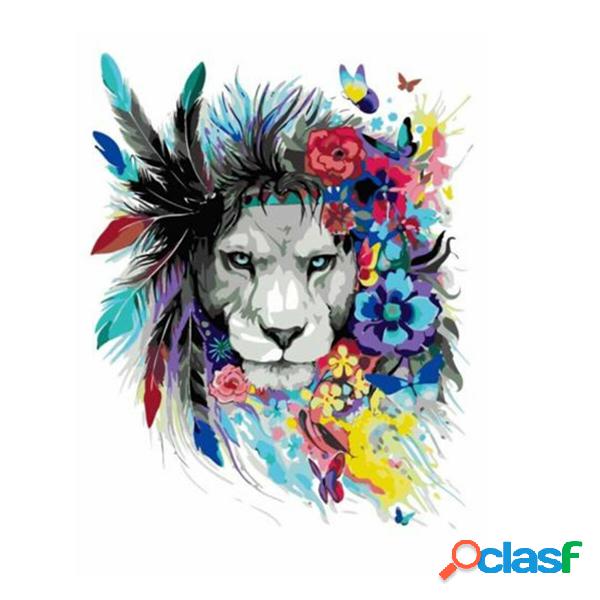 Kit di arte digitale pittura digitale fai da te Lion 40 *