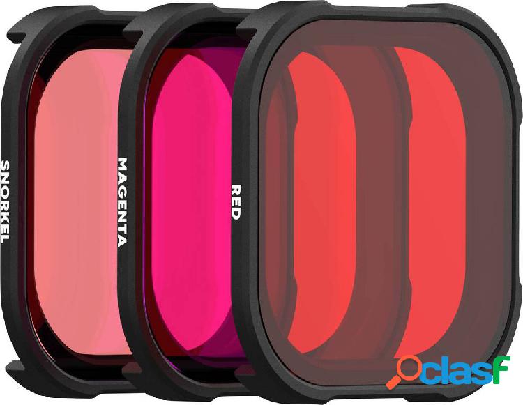 Kit di filtri PolarPro da 3 pz. DIVEMASTER per GoPro 9