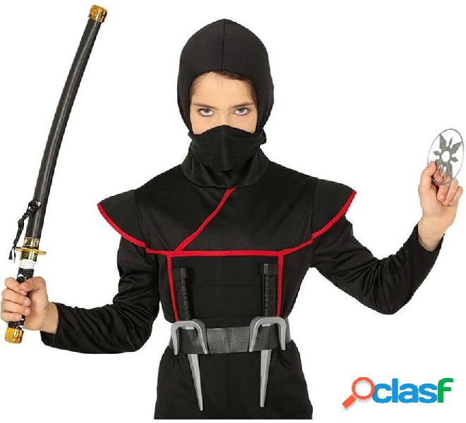 Kit ninja: sciabola, 2 coltelli e stella