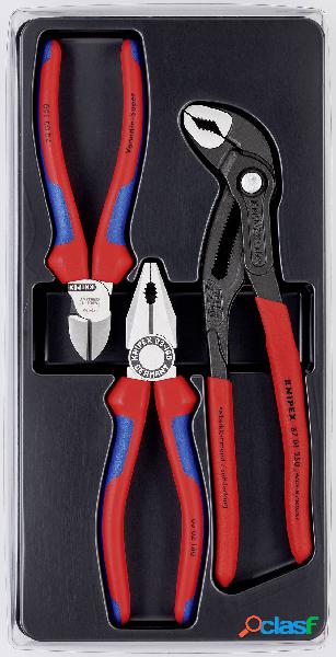 Kit pinze Officina e meccanica 3 parti Knipex 00 20 09 V01