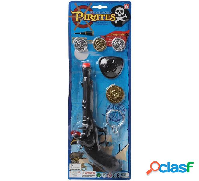 Kit pirata nero 44x15 cm