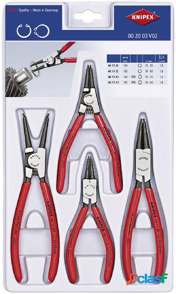 Knipex 00 20 03 V02 Kit pinze per anelli di sicurezza Adatto