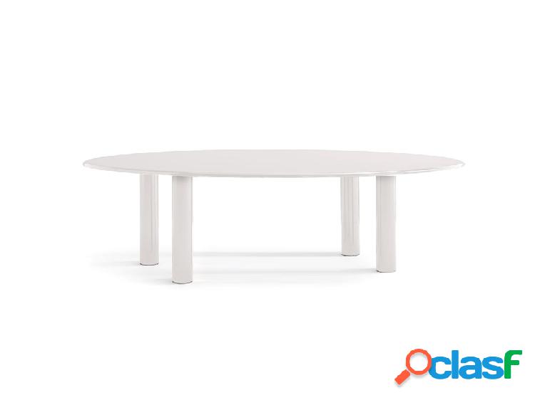 Knoll Smalto Tavolo Ovale - SL06 bianco