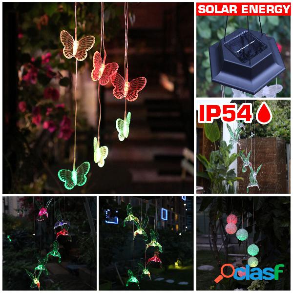 LED Ad energia solare Campanellino da giardino cambia colore