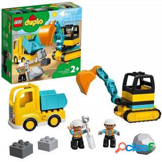 LEGO 10931 Camion e scavatrice cingolata