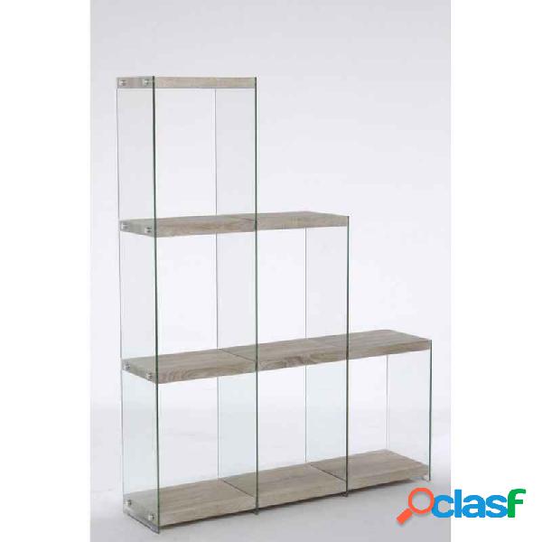 LIBRERIA SCALA SURY ROVERE 122×29,5×160 cm