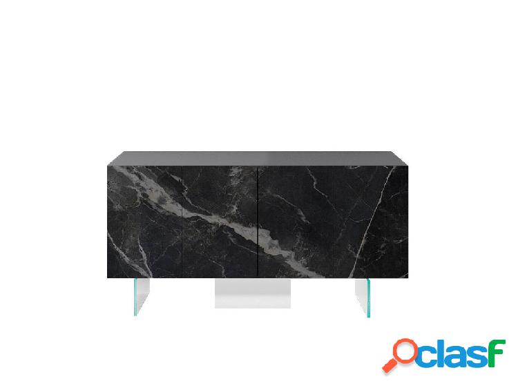 Lago 36e8 XGlass 0699 Madia - L. 147,2 cm XGlass Calacatta