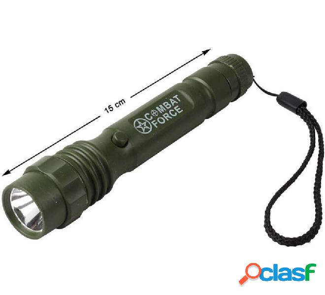 Lanterna verde militare con luce di 15 cm