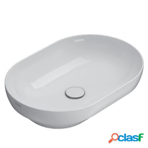 Lavabo ceramica bianca lucida Globo T-Edge installazione