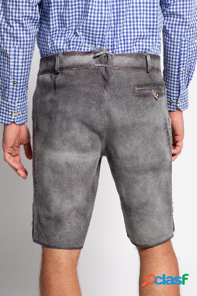 Lederhosen, Tracht, pelle di capra, ricami tradizionali,