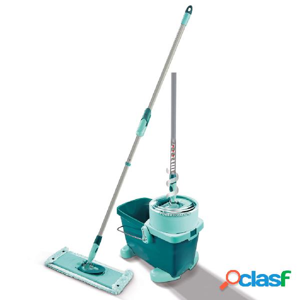 Leifheit Set Mocio Pavimenti Clean Twist M Verde 52050