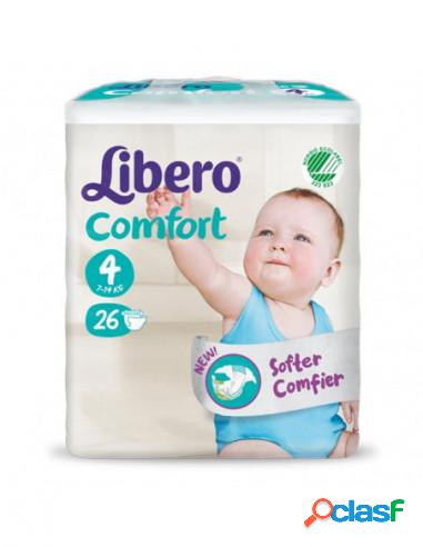 Libero - Libero Comfort Taglia 4 (7-14 Kg) 26 Pezzi