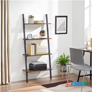 Libreria SKYE, Stile Industriale, 64x35x150 cm, In Ferro e