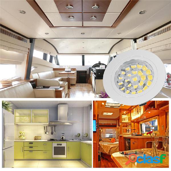 Ligjts decorativi 24LED 12V 2W Caminet Light Boat Light Warm