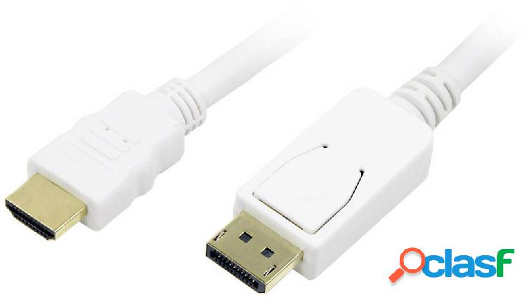 LogiLink DisplayPort / HDMI Cavo adattatore Spina