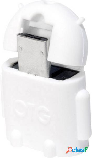 LogiLink USB 2.0 Adattatore [1x Spina Micro B USB 2.0 - 1x