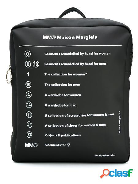 MAISON MARGIELA ZAINO DONNA S54WA0015PR184T8013 PVC NERO