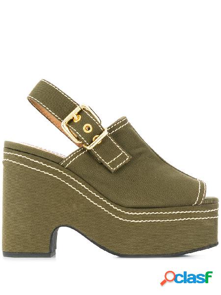 MARNI ZEPPE DONNA ZPMS004511P296500V69 COTONE VERDE