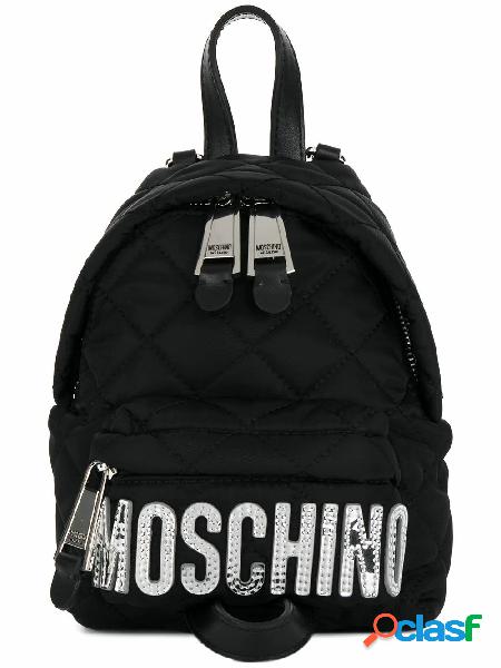MOSCHINO ZAINO DONNA B760982014555 POLIAMMIDE NERO