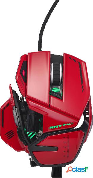 MadCatz R.A.T. 8+ ADV Mouse da gioco ergonomico USB Ottico